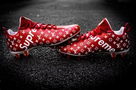 LV SUPREME CUSTOM SOCCER CLEAT 